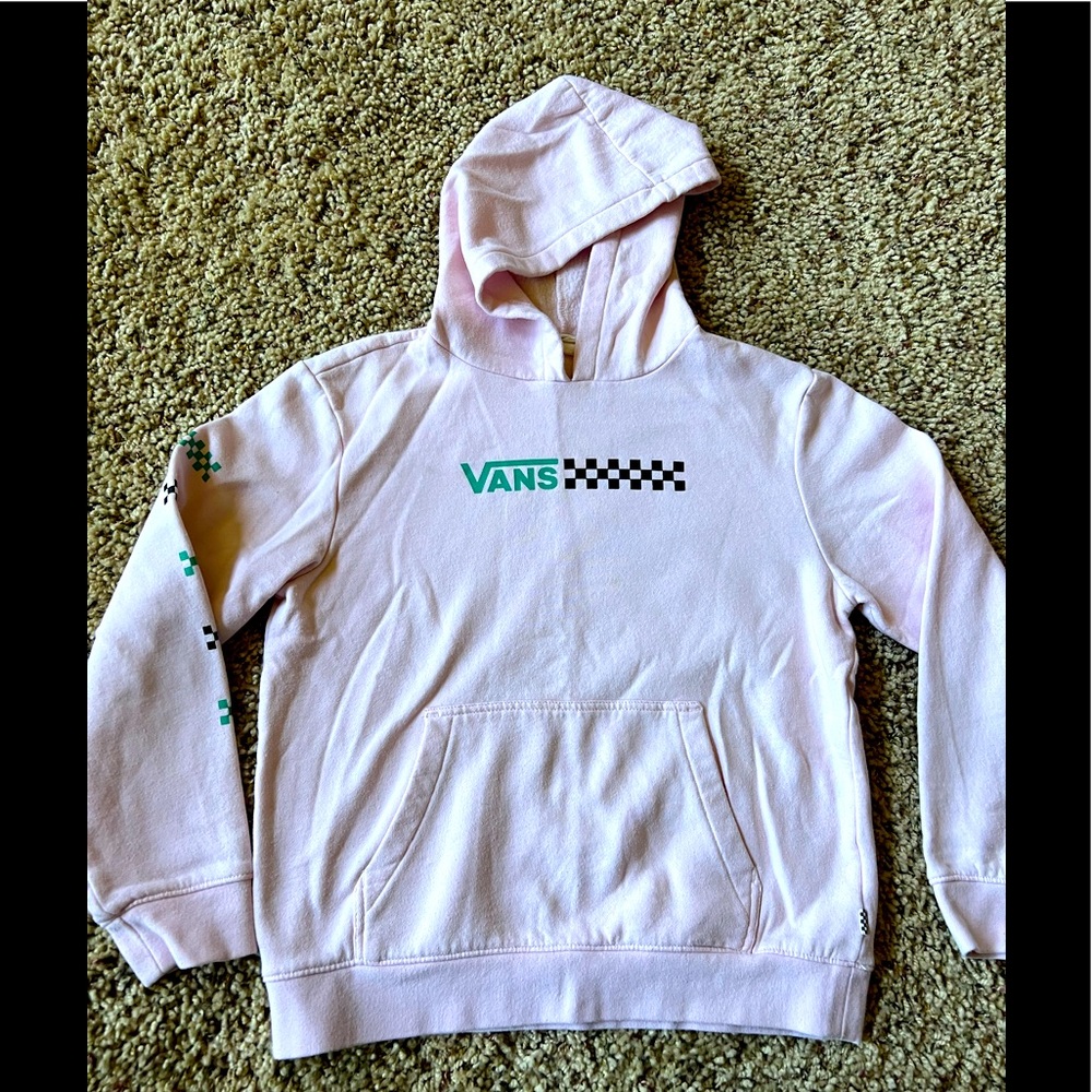Girls Vans hoodie sizzle large.